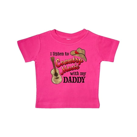 Inktastic I Listen to Country Music with my Daddy Guitar and Hat Gift Baby Boy or Baby Girl T-Shirt
Inktastic I Listen to Country Music with my Daddy Guitar and Hat Gift Baby Boy or Baby Girl T-Shirt