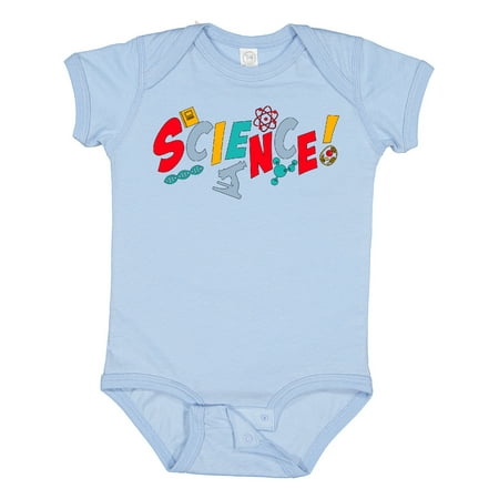 Inktastic Science! Science Shapes Gift Baby Boy or Baby Girl Bodysuit