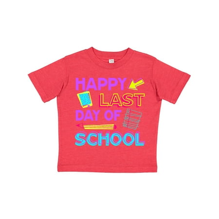 Inktastic Happy Last Day of School retro school supplies Gift Toddler Boy or Toddler Girl T-Shirt
Inktastic Happy Last Day of School retro school supplies Gift Toddler Boy or Toddler Girl T-Shirt