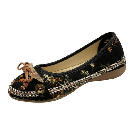 GNEIKDEING Women Shoes Spring Cotton Casual Cloth Flat Ethnic Print Shoes Shoes Women Knot Style Women s Casual Shoes Gift on Clearance
GNEIKDEING Women Shoes Spring Cotton Casual Cloth Flat Ethnic Print Shoes Shoes Women Knot Style Women s Casual Shoes Gift on Clearance
