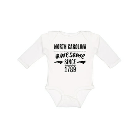 Inktastic North Carolina Awesome Since 1789 Gift Baby Boy or Baby Girl Long Sleeve Bodysuit
Inktastic North Carolina Awesome Since 1789 Gift Baby Boy or Baby Girl Long Sleeve Bodysuit