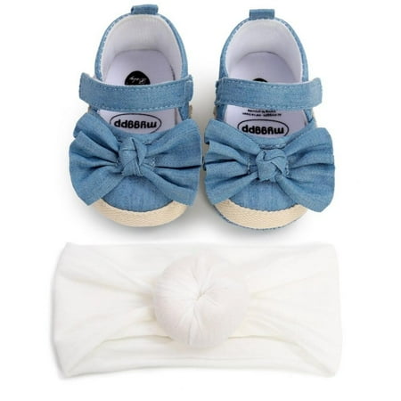 PROMOTION SALES!Baby Girls Mary Jane Flats with Heaband Infant Non-Slip Soft Sole Cute Bowknot Shoes Newborn Princess Wedding Shoes Toddler First Walkers 0-18M
PROMOTION SALES!Baby Girls Mary Jane Flats with Heaband Infant Non-Slip Soft Sole Cute Bowknot Shoes Newborn Princess Wedding Shoes Toddler First Walkers 0-18M