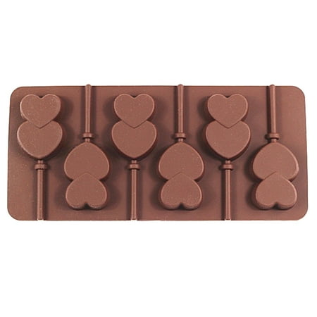 DISHAN Double Heart Chocolate Mold: Heat-proof Cold-resistant Non-stick Easy Demolding Flexible DIY Food Grade Lollipop Mold for Kitchen
DISHAN Double Heart Chocolate Mold: Heat-proof Cold-resistant Non-stick Easy Demolding Flexible DIY Food Grade Lollipop Mold for Kitchen