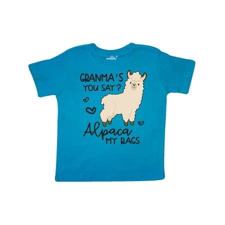 Inktastic Granma s You Say Alpaca My Bags Gift Toddler Boy or Toddler Girl T-Shirt
Inktastic Granma s You Say Alpaca My Bags Gift Toddler Boy or Toddler Girl T-Shirt