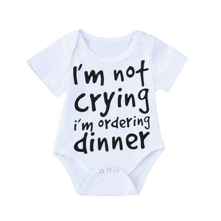 ZXHACSJ Summer Newborn Baby Boys Girls Letter Print Romper Jumpsuit Clothes White 70
ZXHACSJ Summer Newborn Baby Boys Girls Letter Print Romper Jumpsuit Clothes White 70