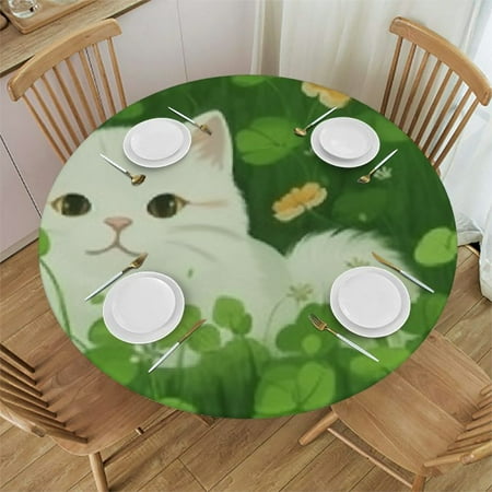 Orinice Cute Cat Round Tablecloth Stain-Resistant Washable Indoor Outdoor Restaurant Wedding Party 100% Polyester Picnic Camping Kitchen Dining Mother s Day Gift Full Width Print 38 -42
Orinice Cute Cat Round Tablecloth Stain-Resistant Washable Indoor Outdoor Restaurant Wedding Party 100% Polyester Picnic Camping Kitchen Dining Mother s Day Gift Full Width Print 38 -42