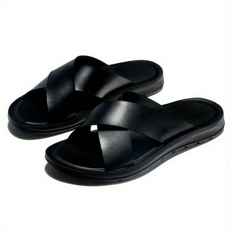 Men s Solid Colour Close Toe Breathable Sandals Comfy Non Slip Men s Outdoor Activities Durable Rubber Sole Beach Water Shoes
Men s Solid Colour Close Toe Breathable Sandals Comfy Non Slip Men s Outdoor Activities Durable Rubber Sole Beach Water Shoes
