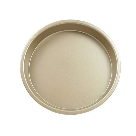 HEVIRGO Round Non-stick Carbon Steel Pizza Crisper Pan Tray Home Restaurant Bakeware Gold Carbon Steel Non-stick Coating
HEVIRGO Round Non-stick Carbon Steel Pizza Crisper Pan Tray Home Restaurant Bakeware Gold Carbon Steel Non-stick Coating