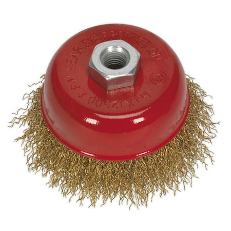 Sealey Cbc75 Brassed Steel Cup Brush