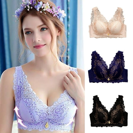 dianhelloya Bras for Women Women Bra Thin Large Size Vest Type Comfortable Adjustable Support Breast Polyester Embroidery Lace Underwear Bra Intimate Clothing
dianhelloya Bras for Women Women Bra Thin Large Size Vest Type Comfortable Adjustable Support Breast Polyester Embroidery Lace Underwear Bra Intimate Clothing