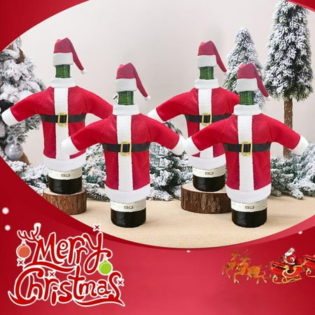 Dealovy 2Pcs Wine Bottle Cover Bags Decoration Home Party Santa Claus Christmas Clearance
Dealovy 2Pcs Wine Bottle Cover Bags Decoration Home Party Santa Claus Christmas Clearance