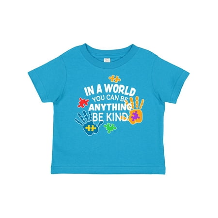 Inktastic In a World You Can Be Anything Be Kind Autism Awareness Gift Toddler Boy or Toddler Girl T-Shirt
Inktastic In a World You Can Be Anything Be Kind Autism Awareness Gift Toddler Boy or Toddler Girl T-Shirt