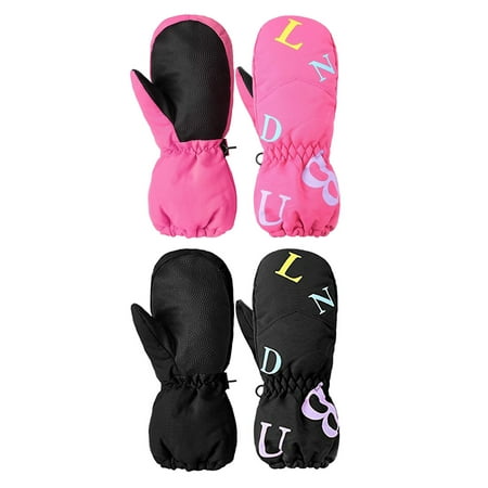 TUOBARR 2 Pairs Kids Baby Boys Girls Waterproof Snow Gloves Outdoor Warm Ski Mittens
TUOBARR 2 Pairs Kids Baby Boys Girls Waterproof Snow Gloves Outdoor Warm Ski Mittens