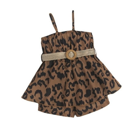 ZRBYWB Little Child Girls Romper Jumpsuit Leopard Print Double Shoulder Suspenders Jumpsuit Summer Suit Cute Summer Clothes
ZRBYWB Little Child Girls Romper Jumpsuit Leopard Print Double Shoulder Suspenders Jumpsuit Summer Suit Cute Summer Clothes