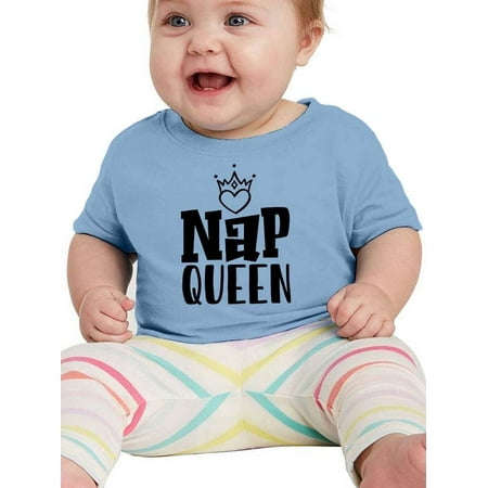Nap Queen T-Shirt Infant -Smartprints Designs 12 Months