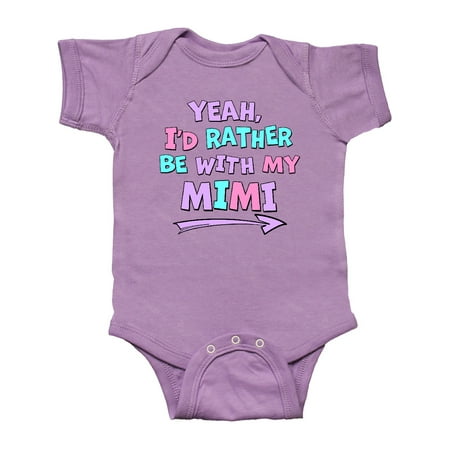 Inktastic Yeah I d Rather be with My Mimi in Pink Blue and Purple Gift Baby Boy or Baby Girl Bodysuit
Inktastic Yeah I d Rather be with My Mimi in Pink Blue and Purple Gift Baby Boy or Baby Girl Bodysuit