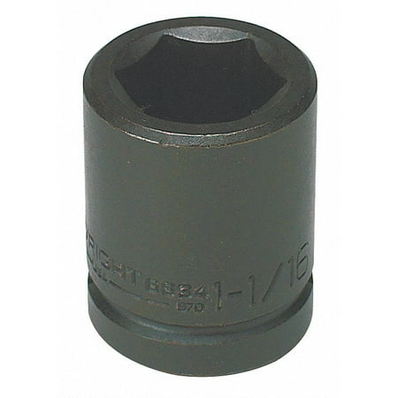 Wright Tool Impct Skt Steel Blk Oxd 2 9/16 in 68104