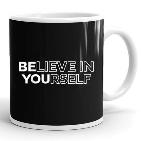 Believe In Yourself Positive Message Motivational Gift Ceramic Mug 11oz (White;11oz)
Believe In Yourself Positive Message Motivational Gift Ceramic Mug 11oz (White;11oz)
