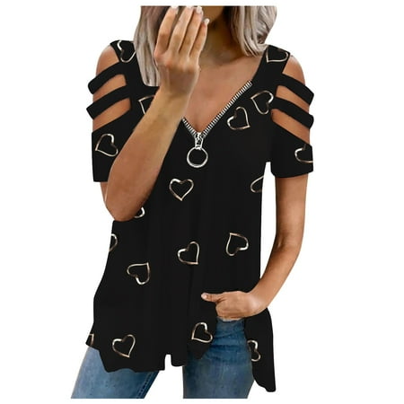Pianpianzi Cute Long Shirts Women Silk Maternity Pajamas Women plus Size V Neck Tops for Women Womens Sexy V-neck Collar Zipper Color Short Sleeve Fold Casual Blouse Tops
Pianpianzi Cute Long Shirts Women Silk Maternity Pajamas Women plus Size V Neck Tops for Women Womens Sexy V-neck Collar Zipper Color Short Sleeve Fold Casual Blouse Tops