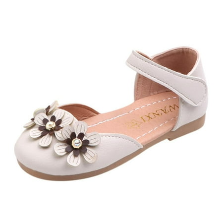 Wesracia Toddler Shoes Toddler Infant Kids Baby Girls Flower Single Princess Leather Shoes Sandals
Wesracia Toddler Shoes Toddler Infant Kids Baby Girls Flower Single Princess Leather Shoes Sandals