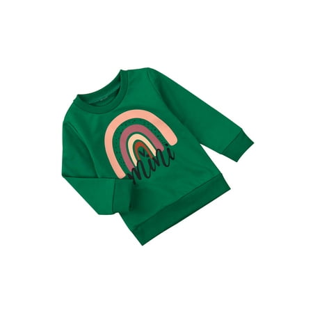 One opening Children´s Top Infant´s Rainbow Pattern Crew Neck Apparel Long Sleeve Sweater for Kids
One opening Children´s Top Infant´s Rainbow Pattern Crew Neck Apparel Long Sleeve Sweater for Kids