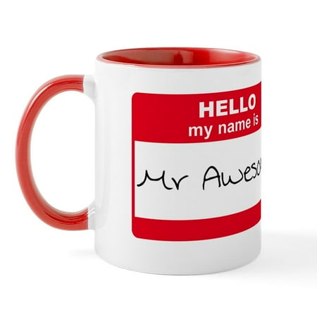 CafePress - My Name Is Mr Awesome Mug - 11 oz Ceramic Mug - Novelty Coffee Tea Cup
CafePress - My Name Is Mr Awesome Mug - 11 oz Ceramic Mug - Novelty Coffee Tea Cup