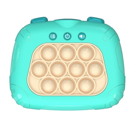 wsevypo Whack a Mole Stress Relief Toy: Electric Quick Push Game Console
