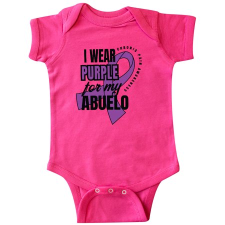 Inktastic Chronic Pain I Wear Purple For My Abuelo Gift Baby Boy or Baby Girl Bodysuit
Inktastic Chronic Pain I Wear Purple For My Abuelo Gift Baby Boy or Baby Girl Bodysuit