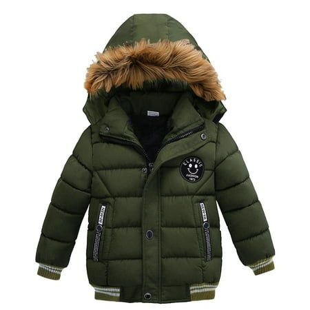 RPVATI Toddler Baby Boys Child Children Kids Zip Up Hooded Pockets Coat Faux Fur Long Sleeve Outerwear Printed Winter Warm Jacket 1Y-5Y
RPVATI Toddler Baby Boys Child Children Kids Zip Up Hooded Pockets Coat Faux Fur Long Sleeve Outerwear Printed Winter Warm Jacket 1Y-5Y