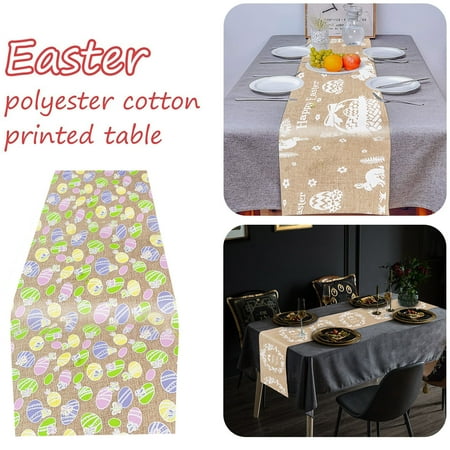 Ausyst Easter Basket Stuffers Decoration Easter Bunny Eggs Creative Polyester Cotton Printed Table Flag Table Decoration Decora for the Home on Clearance
Ausyst Easter Basket Stuffers Decoration Easter Bunny Eggs Creative Polyester Cotton Printed Table Flag Table Decoration Decora for the Home on Clearance