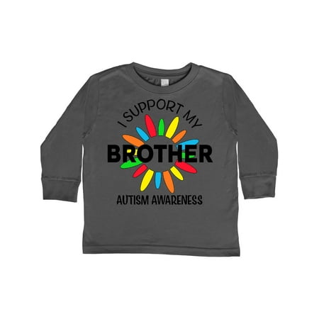 Inktastic I Support My Brother Autism Awareness Gift Toddler Boy or Toddler Girl Long Sleeve T-Shirt
Inktastic I Support My Brother Autism Awareness Gift Toddler Boy or Toddler Girl Long Sleeve T-Shirt