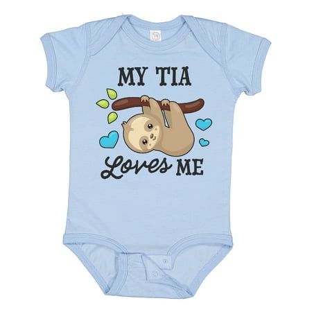 Inktastic My Tia Loves Me with Sloth and Hearts Gift Baby Boy or Baby Girl Bodysuit
Inktastic My Tia Loves Me with Sloth and Hearts Gift Baby Boy or Baby Girl Bodysuit