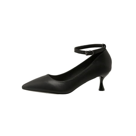 Gomelly Womens Pump Shoes Pointed Toe Pumps Sexy Stiletto Heels Comfort Dress Shoe Ladies Women Heeled Sandals Soft Leather Black 5cm 5.5
Gomelly Womens Pump Shoes Pointed Toe Pumps Sexy Stiletto Heels Comfort Dress Shoe Ladies Women Heeled Sandals Soft Leather Black 5cm 5.5
