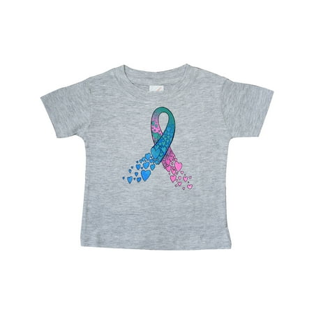 Inktastic Thyroid Cancer Awareness with Heart Ribbon Gift Baby Boy or Baby Girl T-Shirt
Inktastic Thyroid Cancer Awareness with Heart Ribbon Gift Baby Boy or Baby Girl T-Shirt