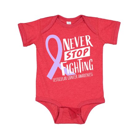 Inktastic Never Stop Fighting Testicular Cancer Awareness Gift Baby Boy or Baby Girl Bodysuit
Inktastic Never Stop Fighting Testicular Cancer Awareness Gift Baby Boy or Baby Girl Bodysuit