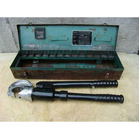BURNDY Y35 HYDRAULIC CRIMPER GREENLEE THOMAS & BETTS WORKS WELL #3