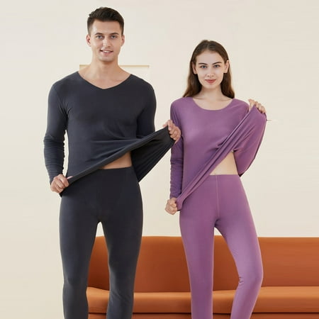 GXSR 2Pcs/Set Long Johns Thermal Underwear for Women Fleece Lined Base Layer Pajama Set Cold Weather
GXSR 2Pcs/Set Long Johns Thermal Underwear for Women Fleece Lined Base Layer Pajama Set Cold Weather