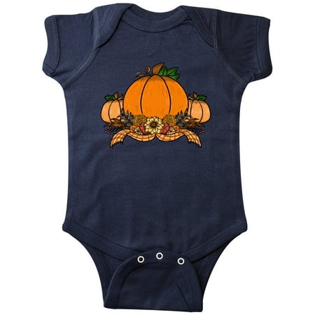 Inktastic Pumpkins and Sunflower with Plaid Orange Ribbon Gift Baby Boy or Baby Girl Bodysuit
Inktastic Pumpkins and Sunflower with Plaid Orange Ribbon Gift Baby Boy or Baby Girl Bodysuit