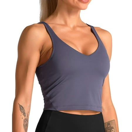 QWZNDZGR Sports Bra for Women Longline Padded Bra Yoga Crop Tank Tops Fitness Workout Running Top
QWZNDZGR Sports Bra for Women Longline Padded Bra Yoga Crop Tank Tops Fitness Workout Running Top
