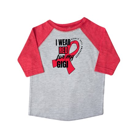 Inktastic Sickle Cell Awareness I Wear Red For My Gigi Gift Toddler Boy or Toddler Girl T-Shirt
Inktastic Sickle Cell Awareness I Wear Red For My Gigi Gift Toddler Boy or Toddler Girl T-Shirt