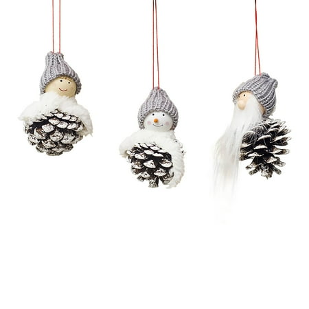 iOPQO Hangs Christmas Decorations Wooden Doll Pendant Mini Doll Pendant Pine Cone Charm A
iOPQO Hangs Christmas Decorations Wooden Doll Pendant Mini Doll Pendant Pine Cone Charm A