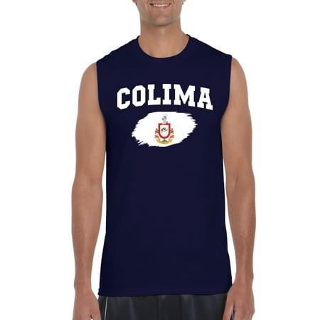 Mexico State of Colima Men's Ultra Cotton Sleeveless T-Shirt