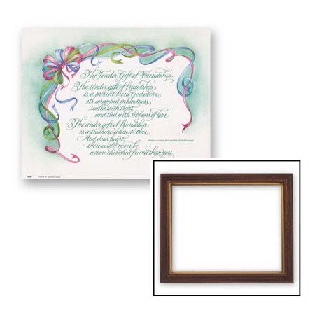 Christian Brands 81-746 10x12.5" Gift of Friendship Frame