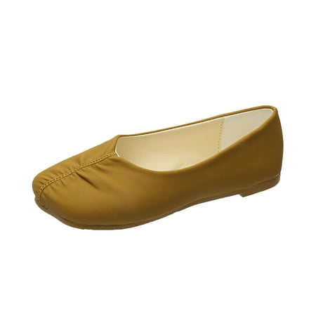 ZIZOCWA Dressy Walking Shoes For Women X Casual Shoes Women Ladies Fashion Solid Color Leather Surface Square Toe Comfortable Flat Casual Shoes Large Size Men Microfiber Leather Slip On Comfortable C
ZIZOCWA Dressy Walking Shoes For Women X Casual Shoes Women Ladies Fashion Solid Color Leather Surface Square Toe Comfortable Flat Casual Shoes Large Size Men Microfiber Leather Slip On Comfortable C