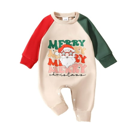 Boys Girls Long Sleeve Christmas Letter Prints Romper Jumpsuit Clothes Baby Boy Christmas Outfit Baby Girls Clothing Halloween Outfits
Boys Girls Long Sleeve Christmas Letter Prints Romper Jumpsuit Clothes Baby Boy Christmas Outfit Baby Girls Clothing Halloween Outfits