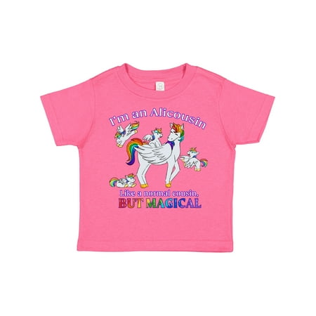 Inktastic I m an Alicousin Like a Normal Cousin but Magical Gift Toddler Boy or Toddler Girl T-Shirt
Inktastic I m an Alicousin Like a Normal Cousin but Magical Gift Toddler Boy or Toddler Girl T-Shirt