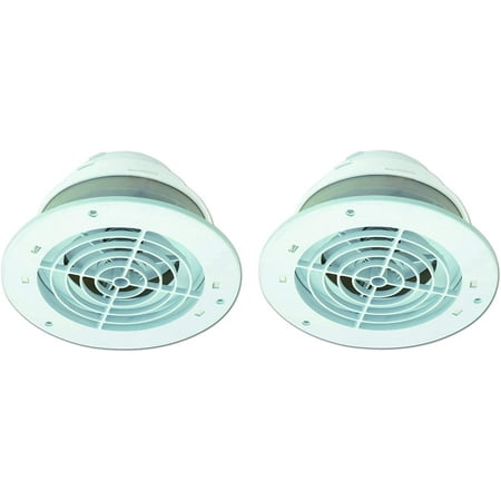 Dundas Jafine SEVZW Soffit Exhaust Vents Fits 4-Inch 5-Inch and 6-Inch Duct Two Pack
Dundas Jafine SEVZW Soffit Exhaust Vents Fits 4-Inch 5-Inch and 6-Inch Duct Two Pack