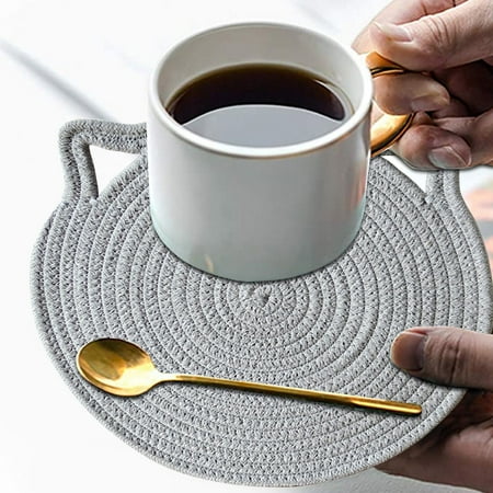 cutlery set apartment essentials plates and bowls sets Heat-resisting Cotton Rope Placemat With Hanging Cartoon Cat Ears Easy To Rinse
cutlery set apartment essentials plates and bowls sets Heat-resisting Cotton Rope Placemat With Hanging Cartoon Cat Ears Easy To Rinse