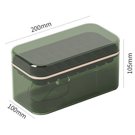 Ice Cube Stencil Large Capacity Ice Tray Ice Box with Lid Ice Storage Box DIY Dark Green Pp
Ice Cube Stencil Large Capacity Ice Tray Ice Box with Lid Ice Storage Box DIY Dark Green Pp