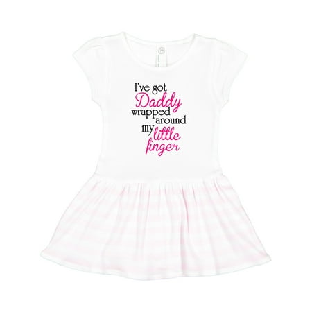 Inktastic I ve Got Daddy Wrapped Around My Little Finger Gift Toddler Girl Dress
Inktastic I ve Got Daddy Wrapped Around My Little Finger Gift Toddler Girl Dress